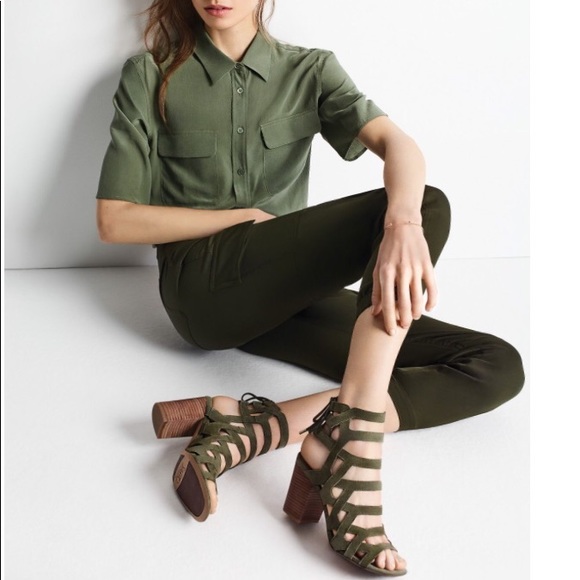 Black FrancoSarto laceupheels - Picture 2 of 8